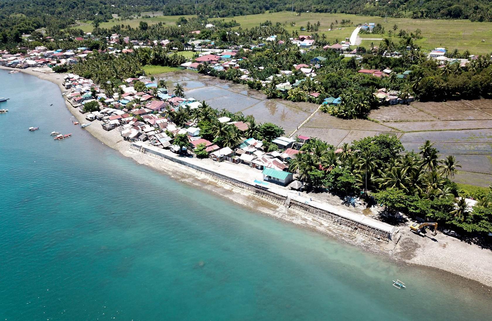 DPWH Completes New Seawall in Albuera, Leyte BusinessChannel.ph